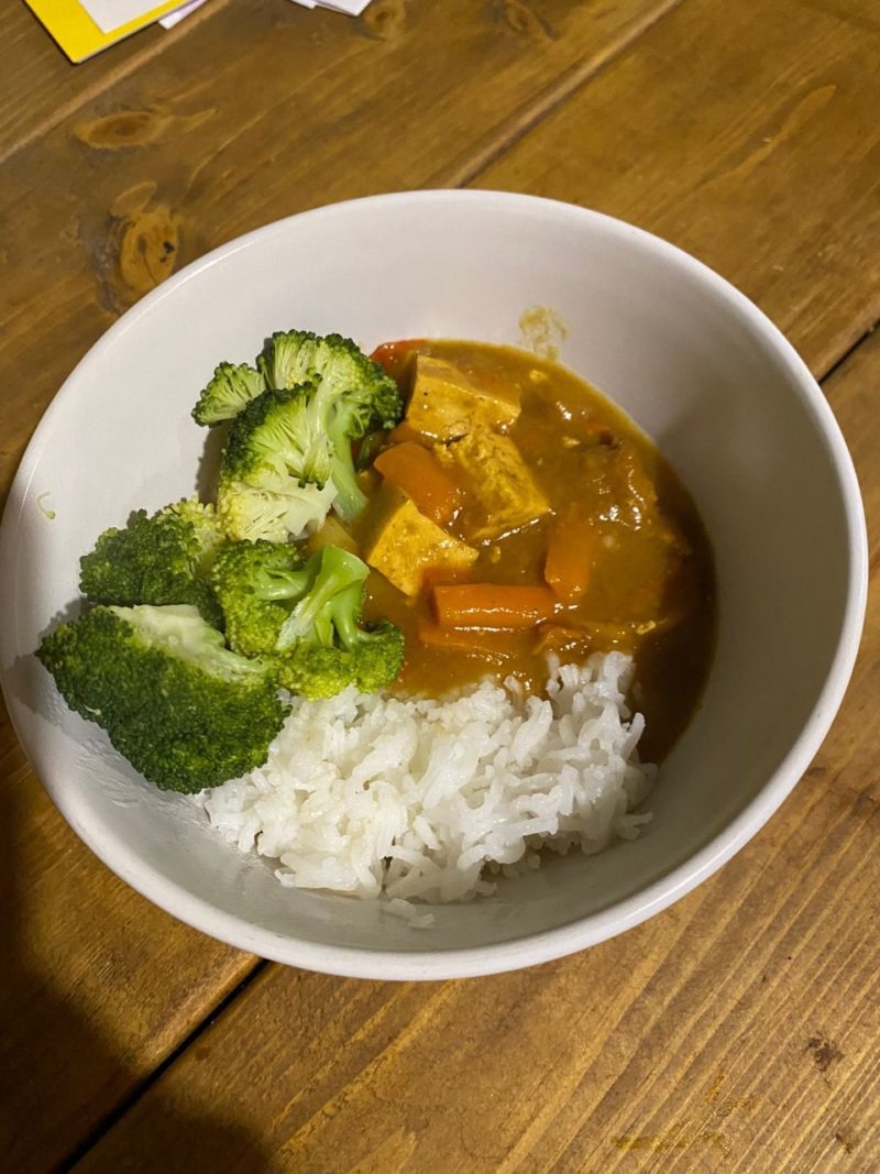 Japanese Tofu Curry by Fiona
