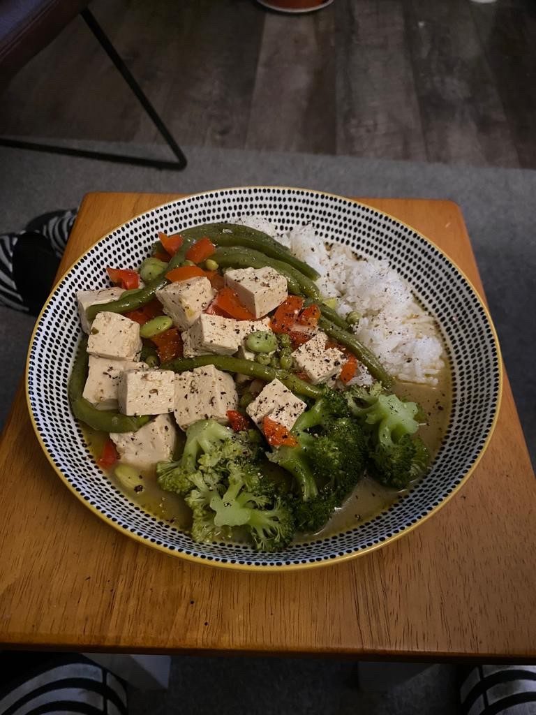 Tofu Curry by Emma