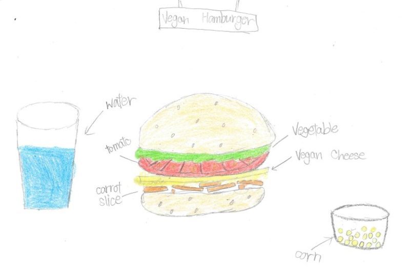 Vegan Hamburger by Stephen