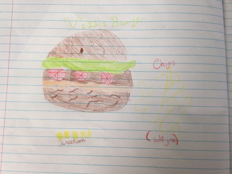 Veggie Burger by Charlotte