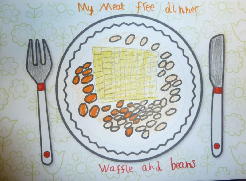 Waffles and Beans by Henry