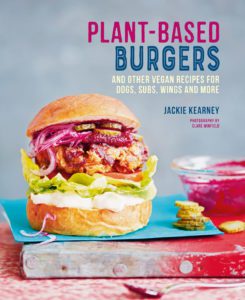 'Plant-Based Burgers' cookbook cover