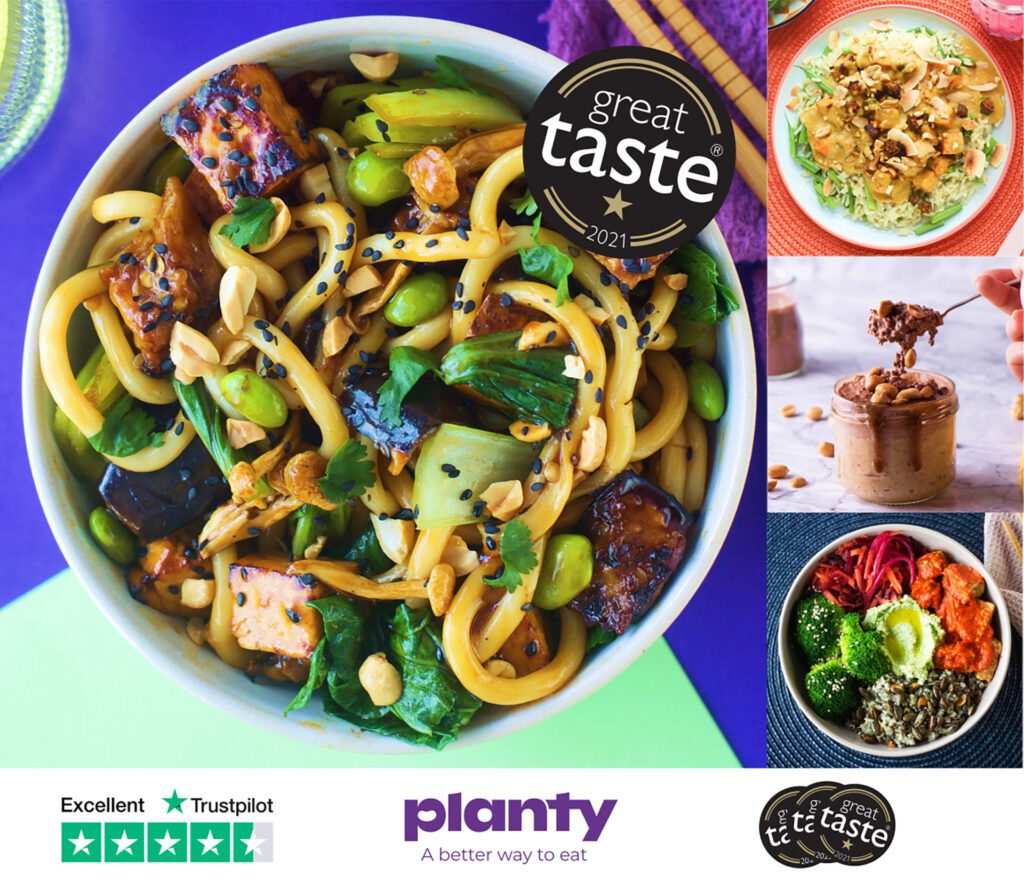 Selection of Planty meals