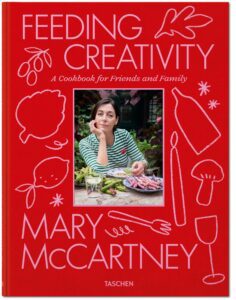 The cover of Mary McCartney's 2023 book, 'Feeding Creativity'