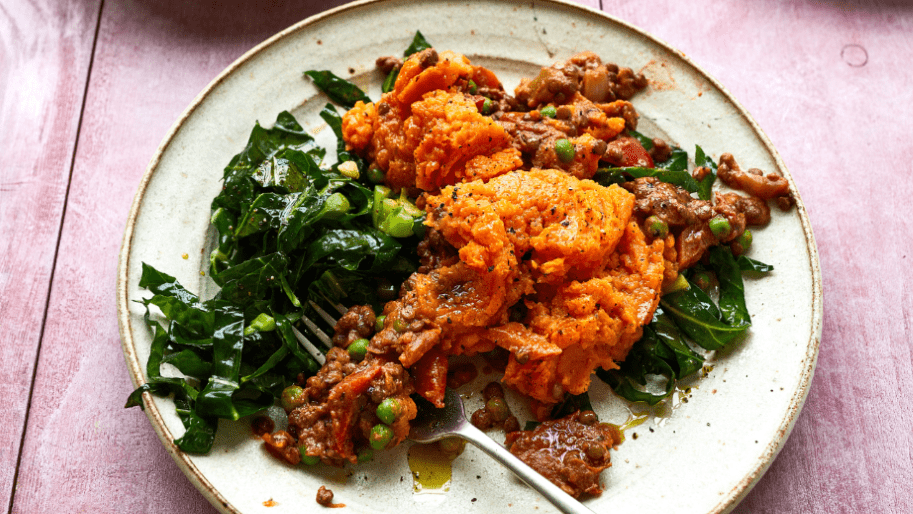 Lentil and Sweet Potato Cottage Pie - Meat Free Monday